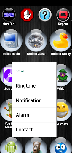 Funny SMS Ringtones - عکس برنامه موبایلی اندروید