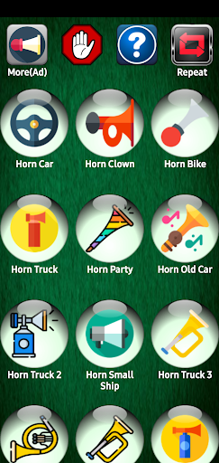 Horns and Sirens Ringtones - Image screenshot of android app