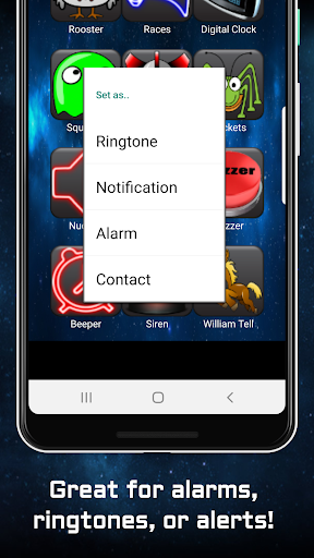 LOUD Alarm Ringtones - Image screenshot of android app