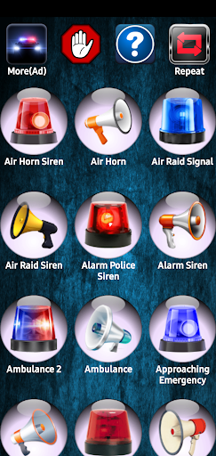LOUD Emergency Ringtones - Image screenshot of android app