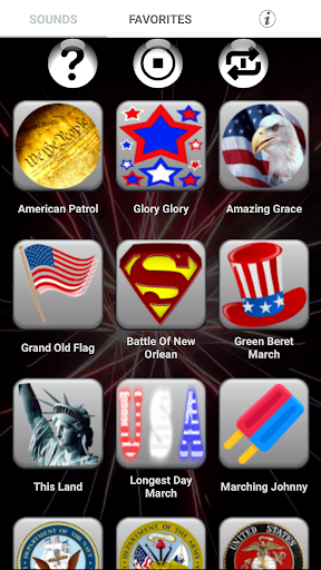 Patriotic American Ringtones - عکس برنامه موبایلی اندروید