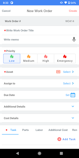 Maintenance Management OxMaint - Image screenshot of android app