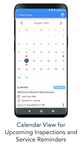 Maintenance Management OxMaint - Image screenshot of android app