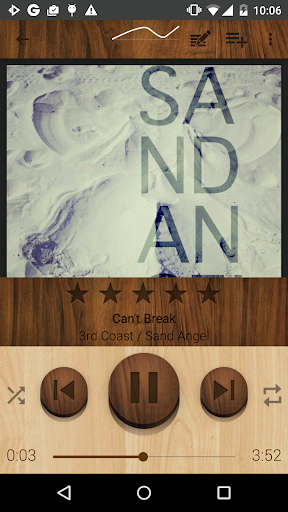 Wood Theme - Image screenshot of android app