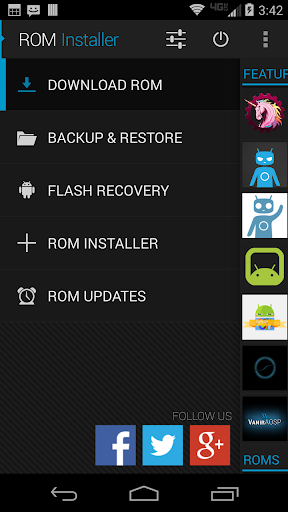ROM Installer - Image screenshot of android app