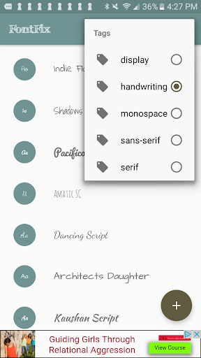 FontFix - Change Fonts - Image screenshot of android app