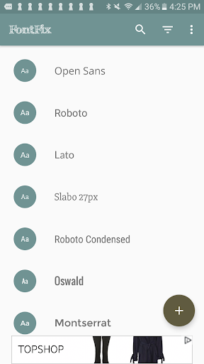 FontFix - Change Fonts - Image screenshot of android app