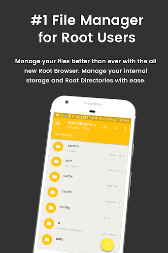 Root Browser - عکس برنامه موبایلی اندروید