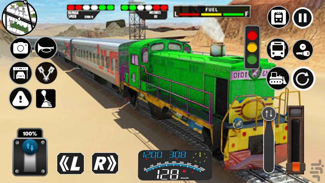 بازی رانندگی با قطار I بازی جدید - عکس بازی موبایلی اندروید