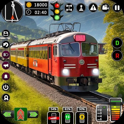 بازی رانندگی با قطار - Gameplay image of android game