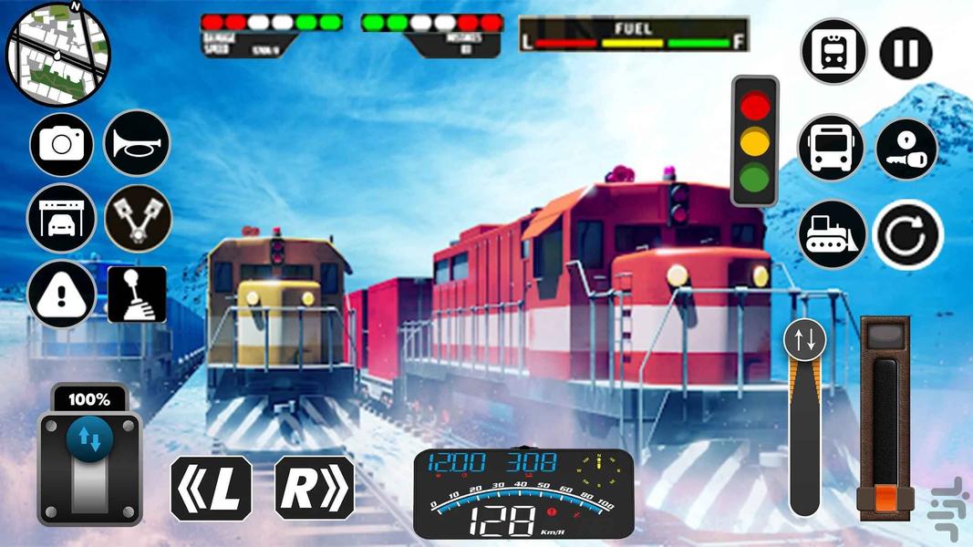 بازی رانندگی با قطار I بازی جدید - عکس بازی موبایلی اندروید