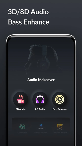 Audio Makeover - عکس برنامه موبایلی اندروید
