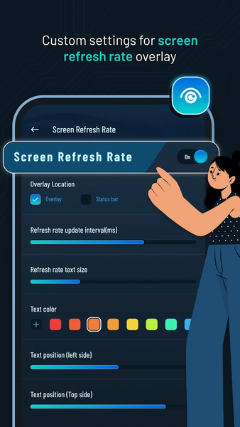 Real-Time FPS Meter & Display - عکس برنامه موبایلی اندروید