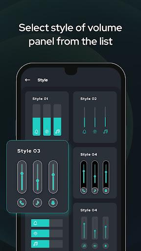 Volume Style - عکس برنامه موبایلی اندروید