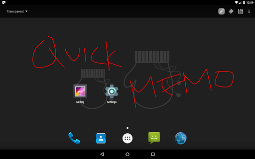Quick Memo - عکس برنامه موبایلی اندروید