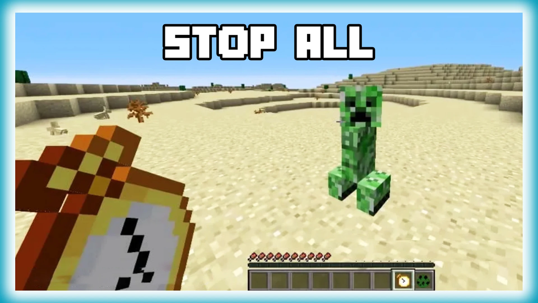 Stop Time Mod for Minecraft - Image screenshot of android app