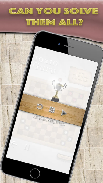 10x10 Guru: checkers puzzles, - عکس بازی موبایلی اندروید