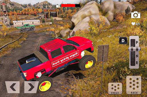 Pickup Truck Hill Driving Game - عکس برنامه موبایلی اندروید