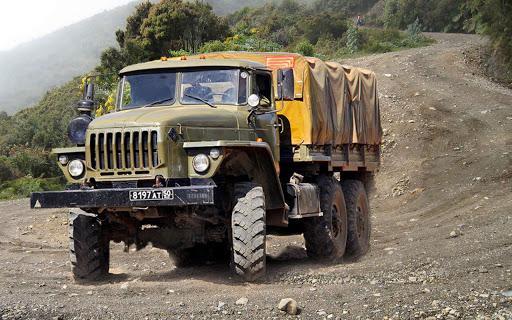 Truck Driving Simulator- Army Truck ۳d Cargo Game - عکس برنامه موبایلی اندروید