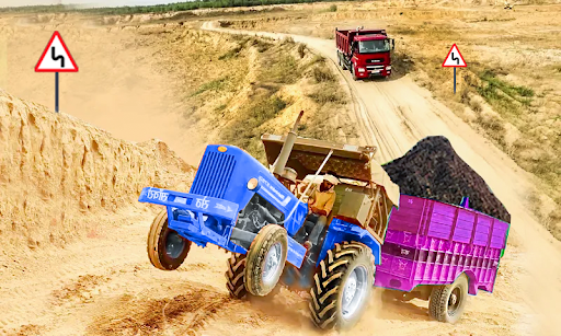 Tractor Trolley Cargo Driving - عکس برنامه موبایلی اندروید