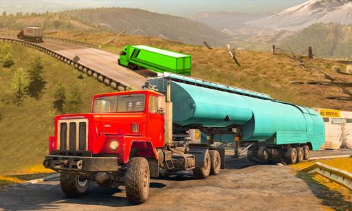 3D Truck Game-Free Oil Tanker Cargo Truck Driving - Image screenshot of android app