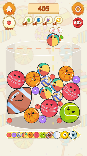 Juicy Fruit Drop Merge - عکس بازی موبایلی اندروید