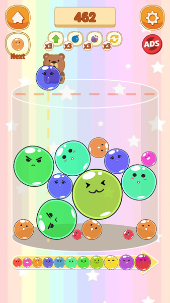 Juicy Fruit Drop Merge - عکس بازی موبایلی اندروید