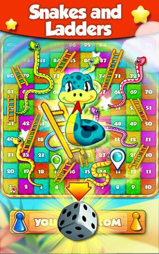 Snakes and Ladders - Gameplay image of android game