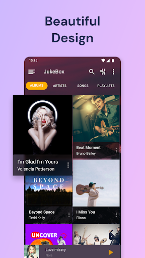 Music Player - JukeBox - عکس برنامه موبایلی اندروید