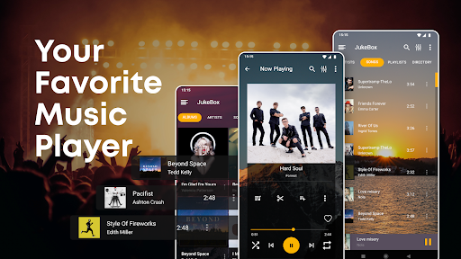 Music Player - JukeBox - عکس برنامه موبایلی اندروید