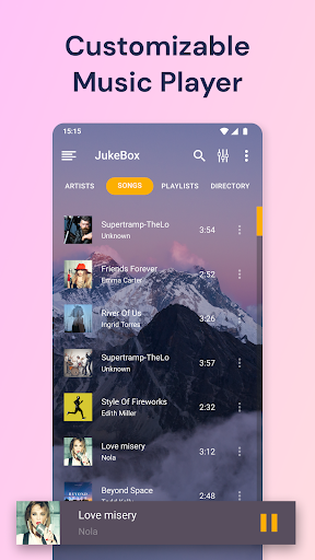 Music Player - JukeBox - عکس برنامه موبایلی اندروید
