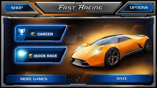 Fast Racing 3D - Gameplay image of android game