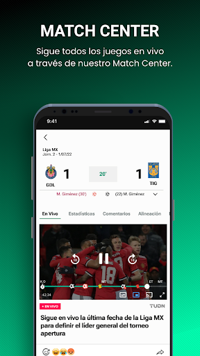 TUDN: TU Deportes Network - عکس برنامه موبایلی اندروید