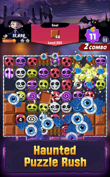 Spooky Match ۳ Saga - عکس بازی موبایلی اندروید