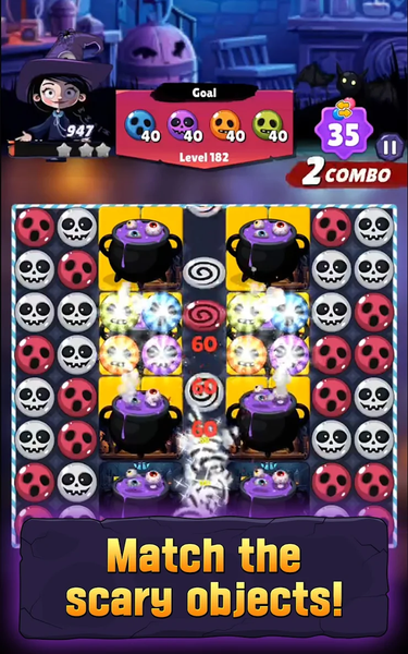 Spooky Match ۳ Saga - عکس بازی موبایلی اندروید