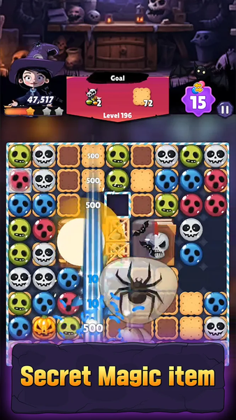 Spooky Match ۳ Saga - عکس بازی موبایلی اندروید