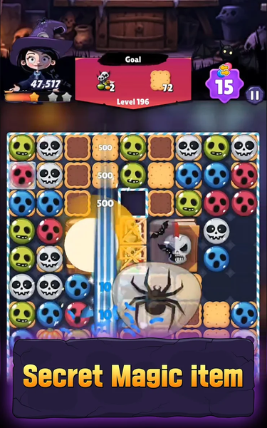 Spooky Match ۳ Saga - عکس بازی موبایلی اندروید