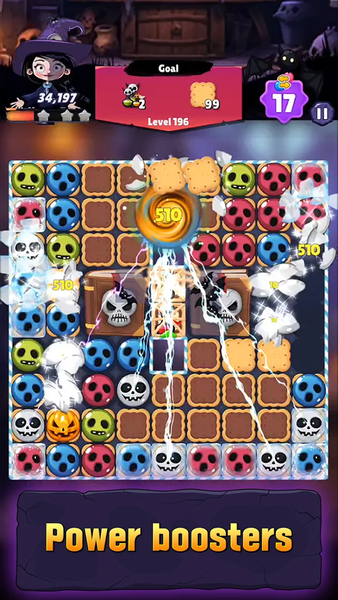 Spooky Match ۳ Saga - عکس بازی موبایلی اندروید