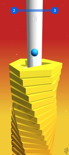 Ball Drop: Jump, Dodge, Win! - Gameplay image of android game