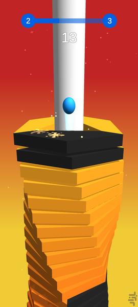 Ball Drop: Jump, Dodge, Win! - Gameplay image of android game