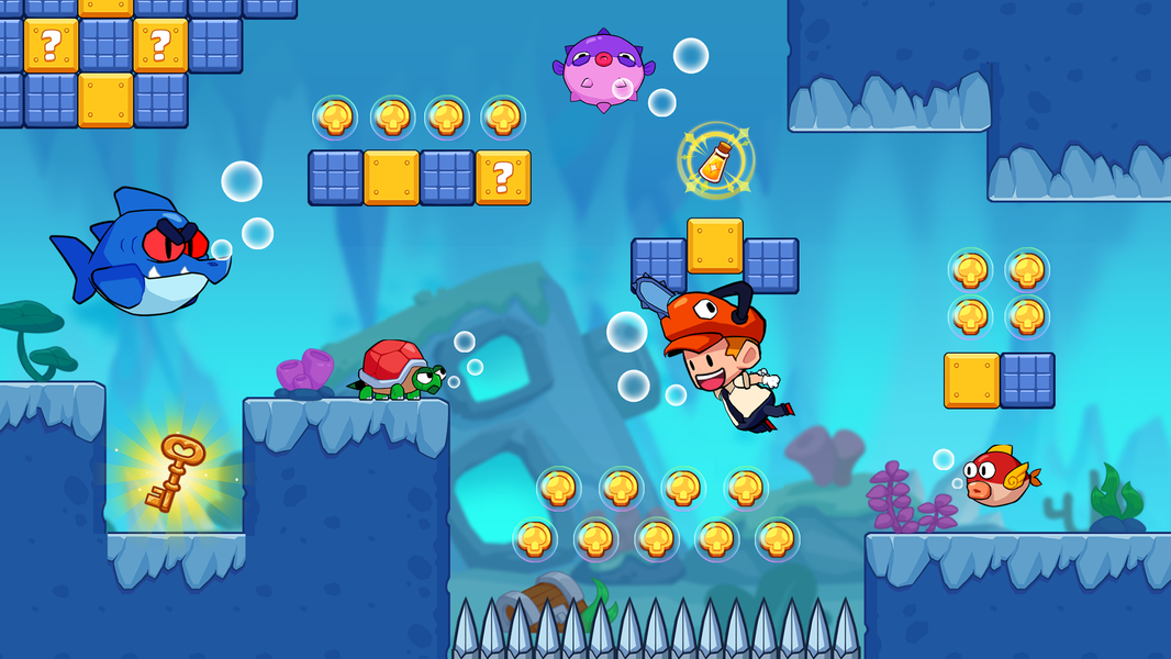 Meno's World Running Adventure - عکس بازی موبایلی اندروید