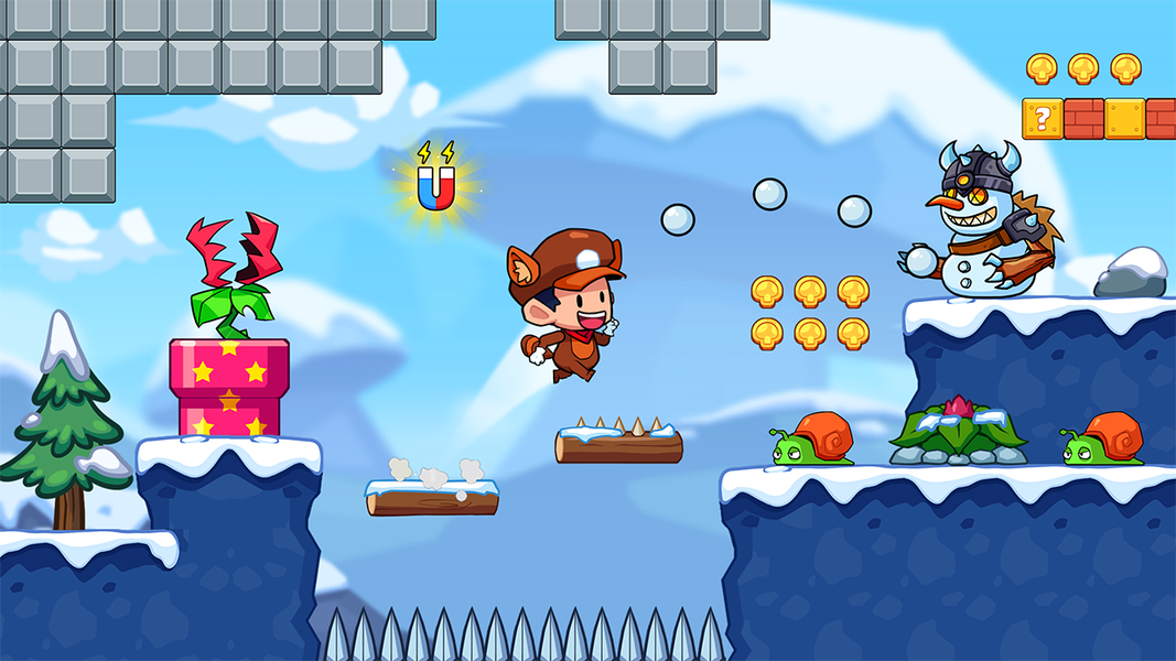 Meno's World Running Adventure - عکس بازی موبایلی اندروید