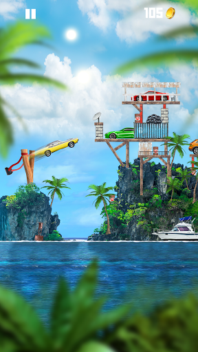 Jump The Car - Gameplay image of android game