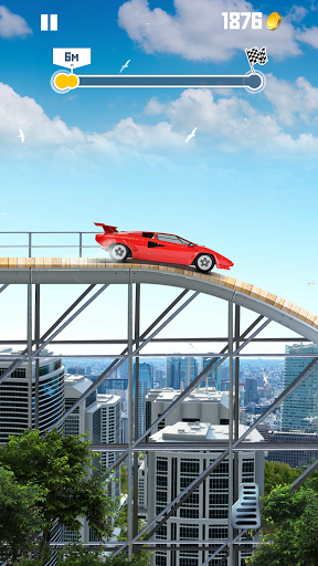 Jump The Car - Gameplay image of android game