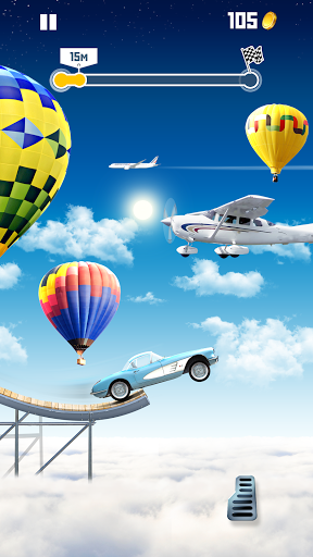 Jump The Car - Gameplay image of android game