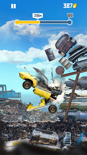 Jump The Car - Gameplay image of android game