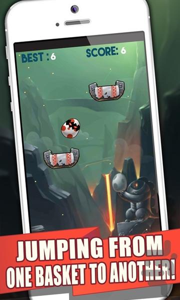 Jump Egg Jump - Gameplay image of android game