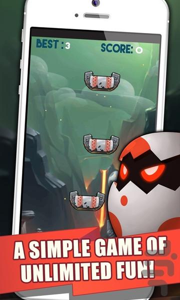 Jump Egg Jump - Gameplay image of android game