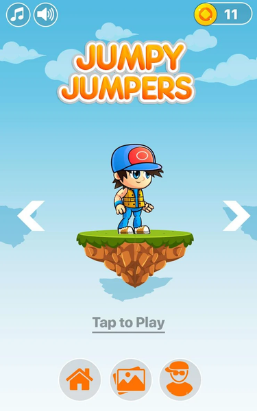 Jumpy Jumpers - Gameplay image of android game