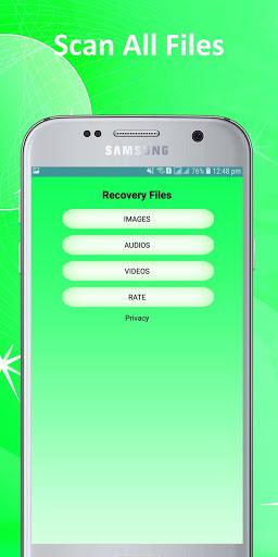 Recover Deleted Files - PDF Files, Photos, Videos - عکس برنامه موبایلی اندروید